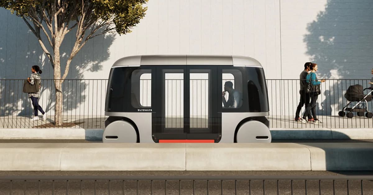 Glydways looks to 'redefine mass transit' with autonomous electric vehicles on dedicated guideways [Video]