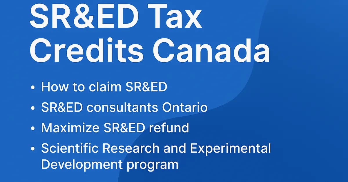 SR&ED reforms take effect, bringing the biggest changes to Canada's R&D tax credit in years