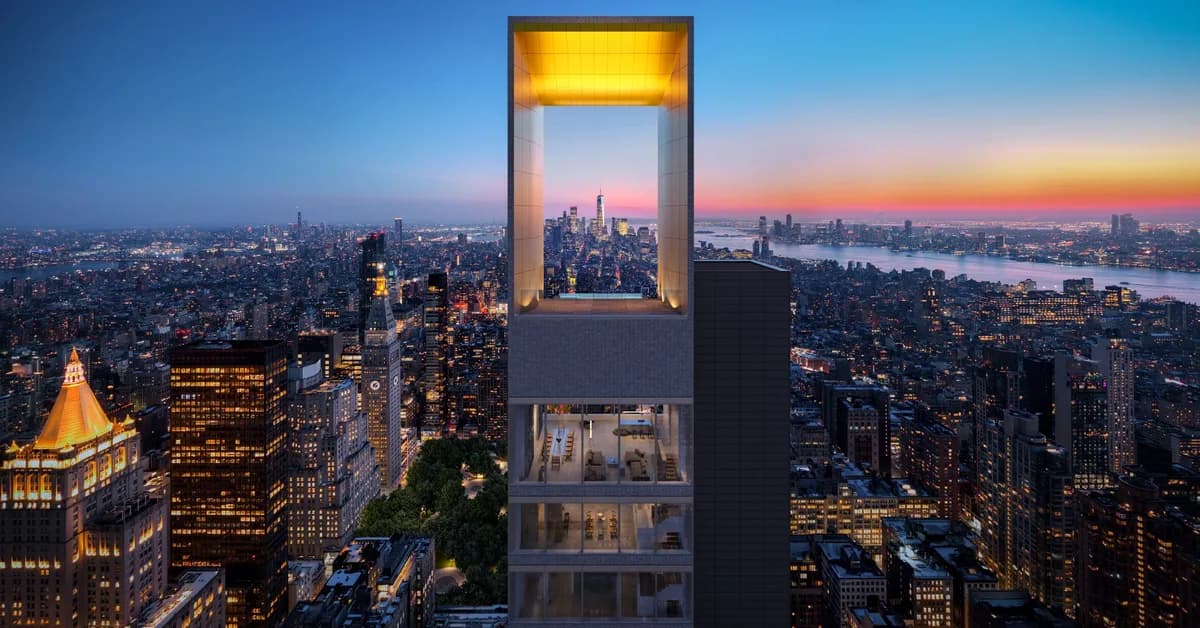 First Look at New York City's Tallest Luxury Residential Tower on Iconic Fifth Avenue
