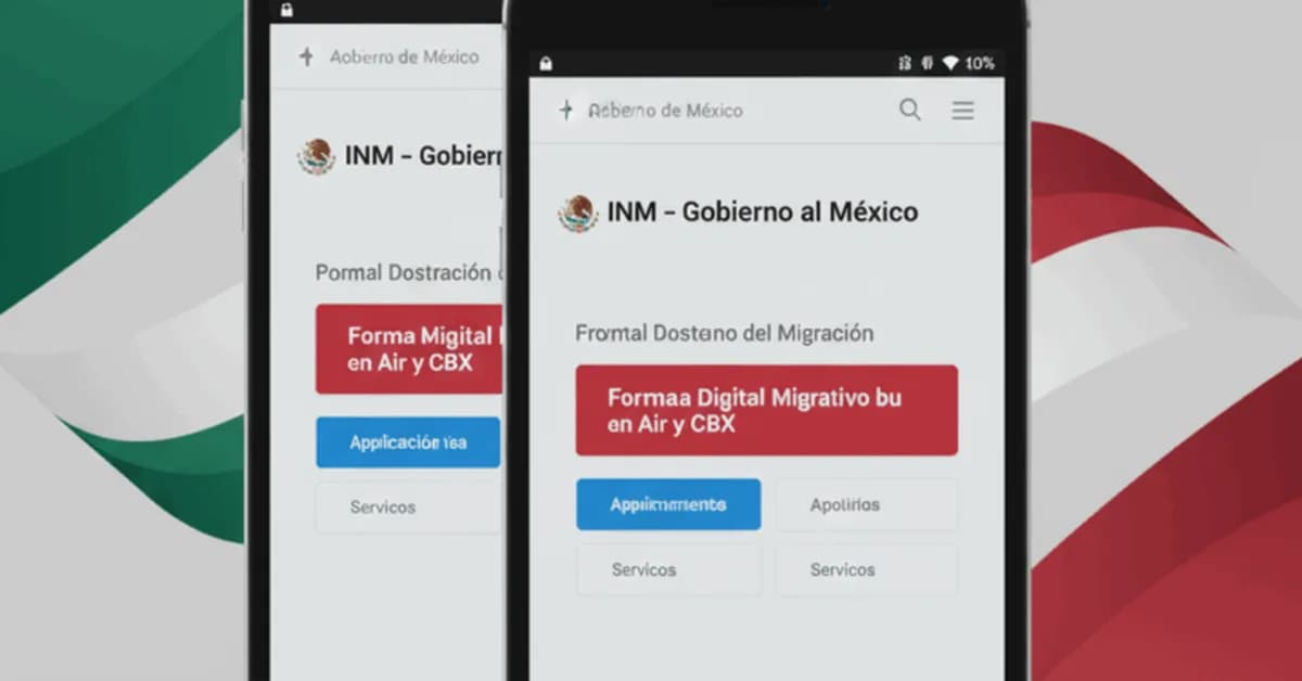 Mexico Introduces Digital Immigration Forms Starting September 15, 2025