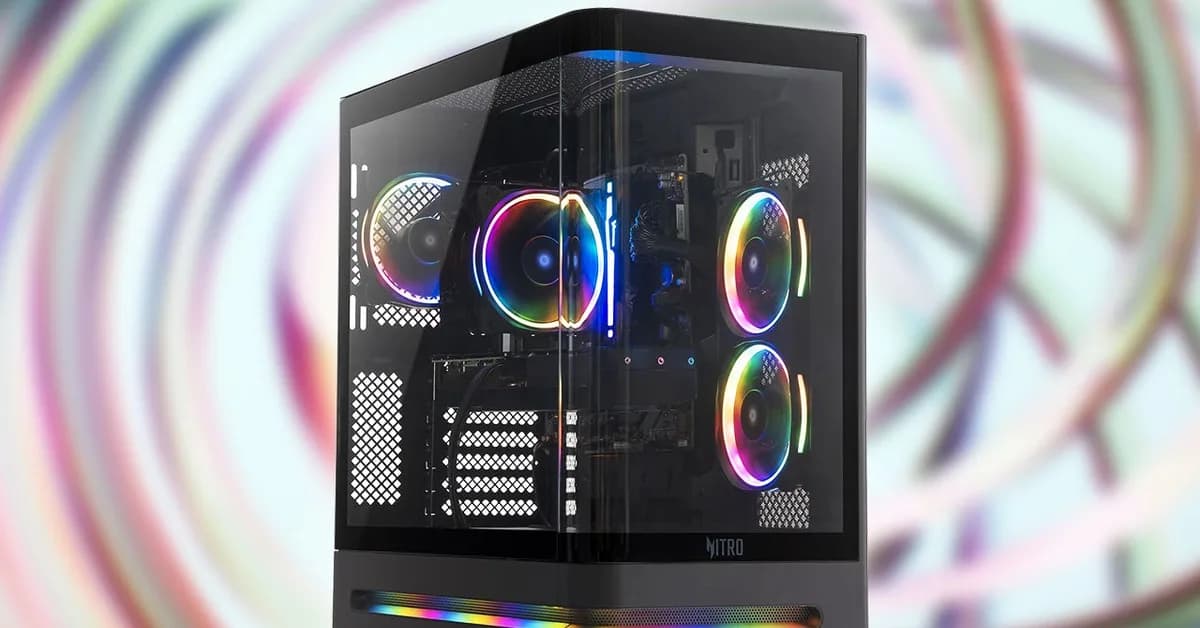 The Acer Nitro RTX 5070 Prebuilt Gaming PC Drops to $1399 During Walmart's GeForce Week Sale