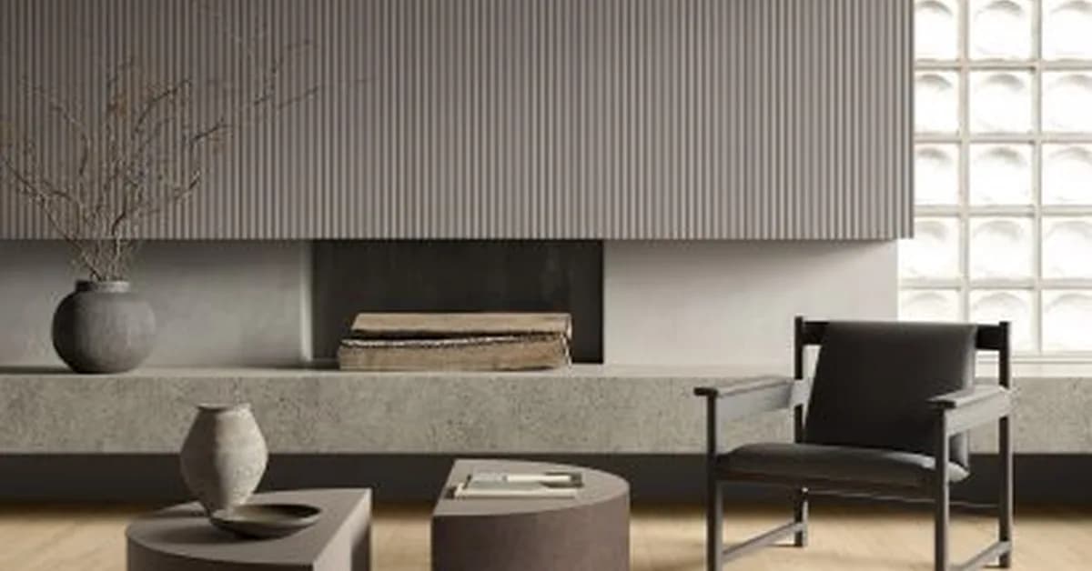 Elements Texture Canneté tile by Casalgrande Padana