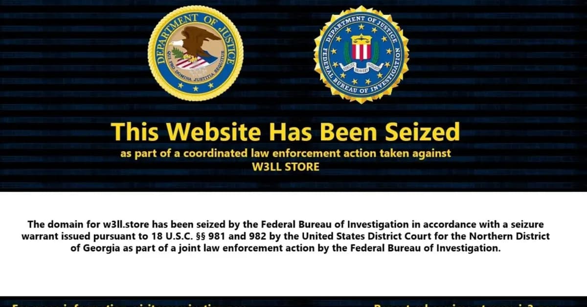 W3LL Phishing Kit Takedown Hits Global Credential Theft and MFA Bypass Operation