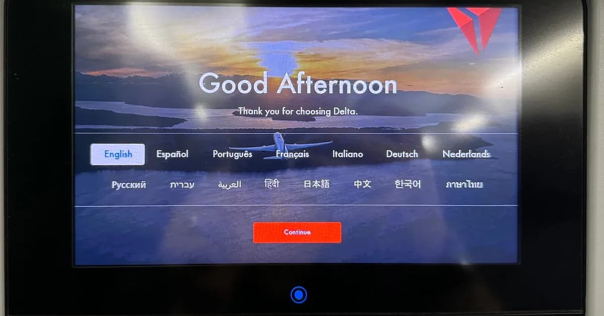 Delta is trialing Bluetooth headphone pairing on more of its planes