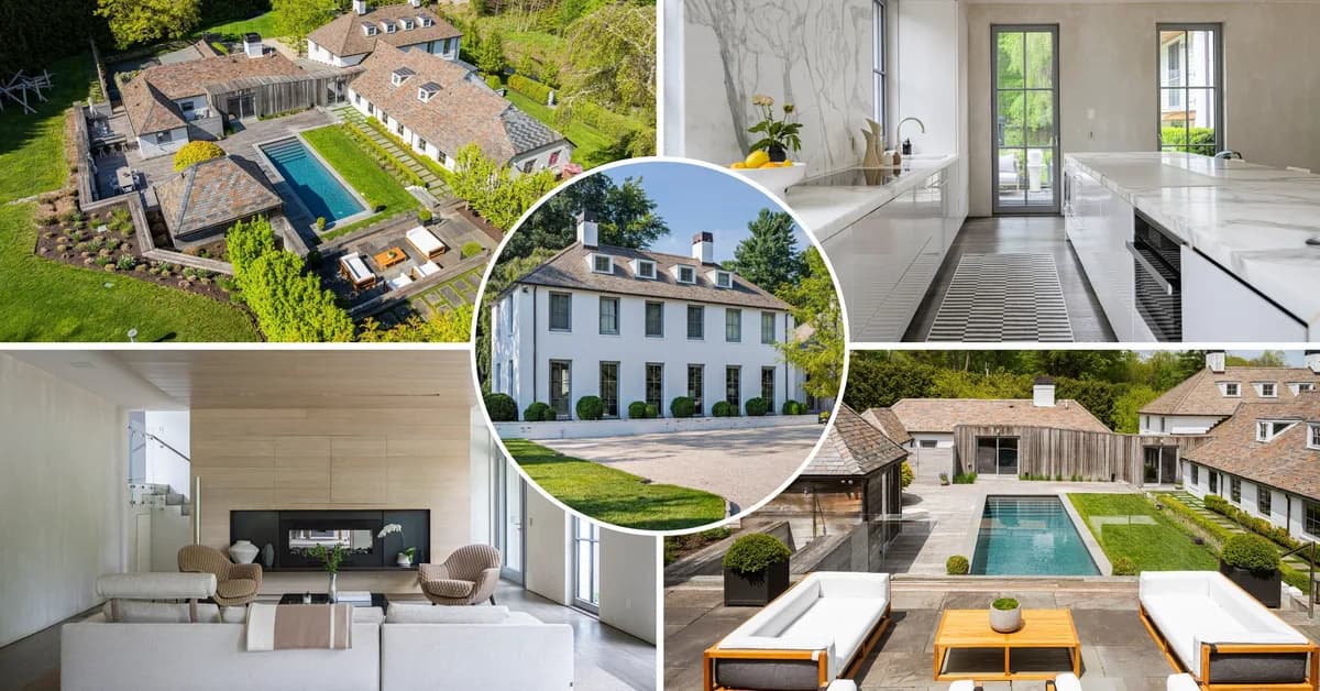 222-Year-Old Greenwich Estate Is Transformed Into a Stunning and Timeless $7 Million Retreat