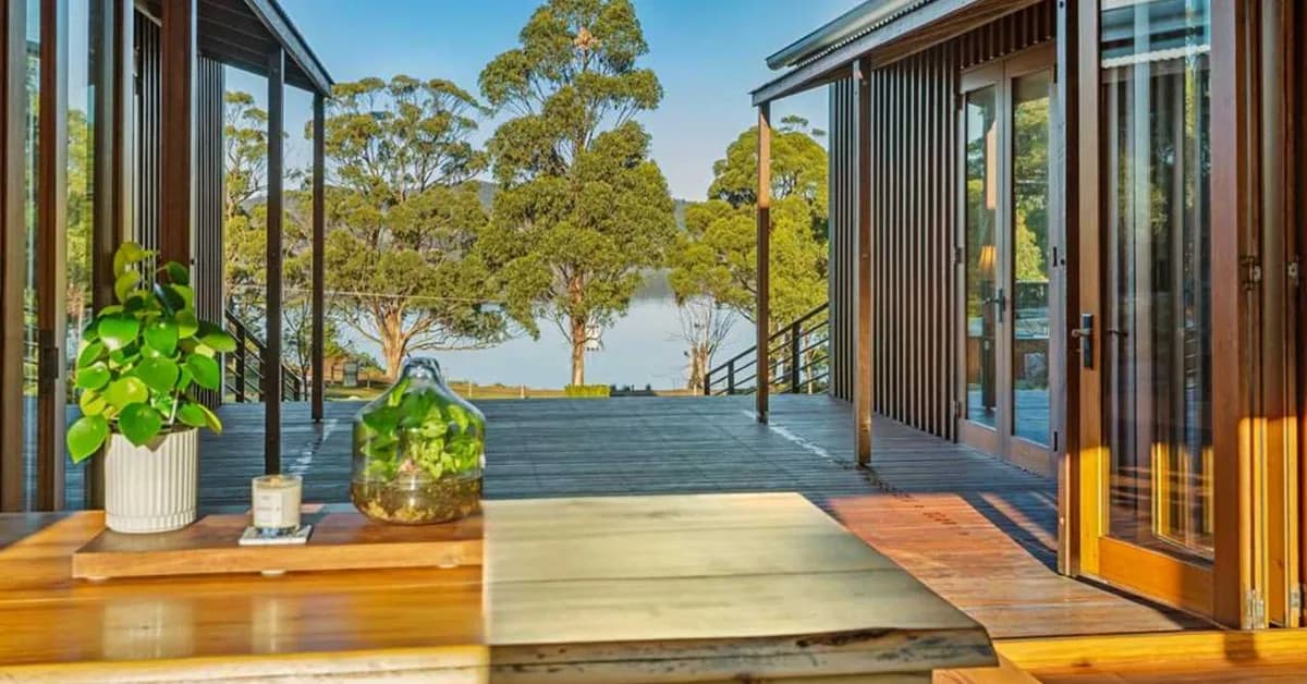 Life on Bruny Island doesn't get better than this