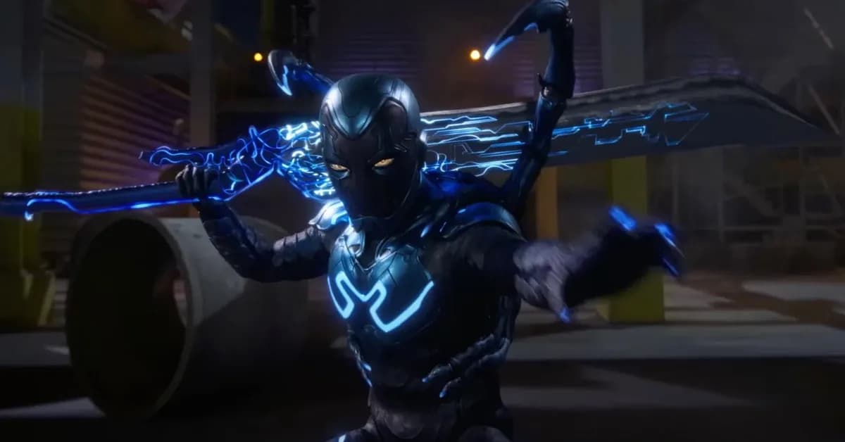 BLUE BEETLE Star Xolo Maridueña Celebrates MAN OF TOMORROW Return and Says It's the Perfect Time to Rewatch BLUE BEETLE