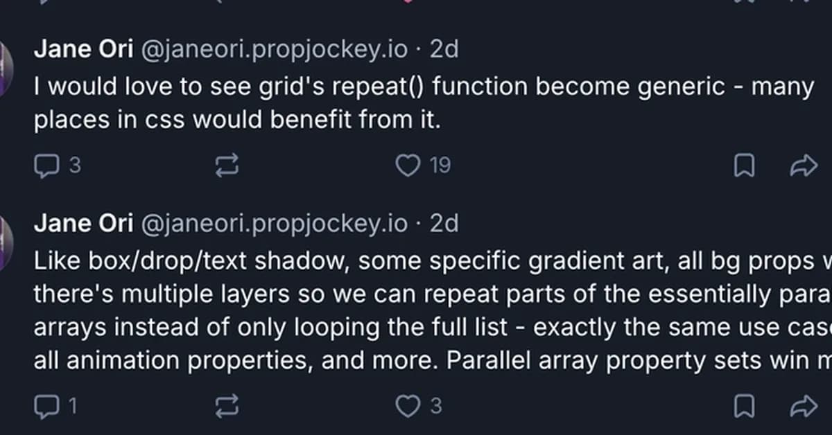 100% CSS: repeat(--n, anything)