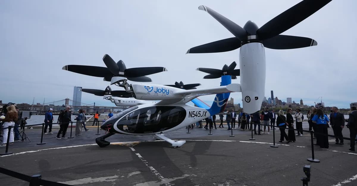 Electric air taxis are finally taking flight - just not with passengers