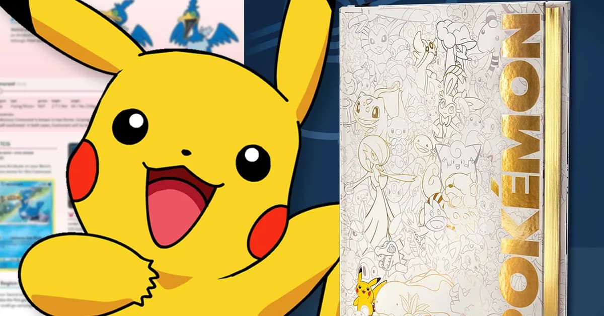 The Pokémon Deluxe Character Book Is Basically Your Own Hardcover Pokédex