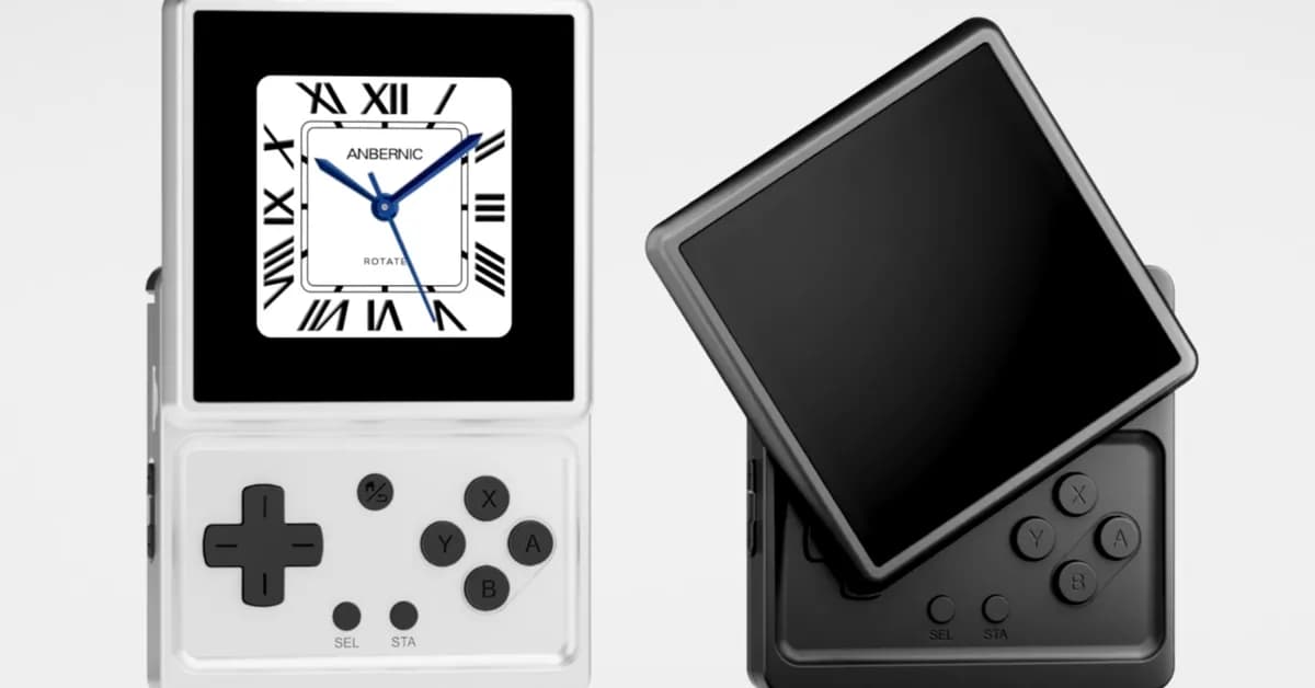 Anbernic's new rotating screen handheld will start at less than $100