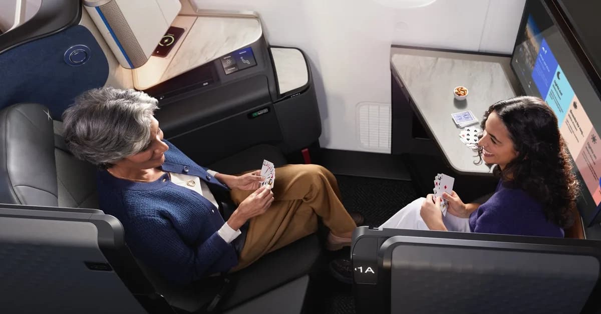 Tickets now on sale for United's first Polaris Studio suites flights in April