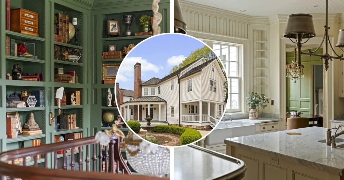 Rare North Carolina Home With Mysterious 200-Year History Hits the Market for $4.2 Million After 'Meticulous' Restoration