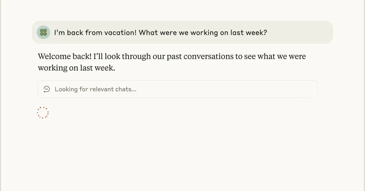 Anthropic's Claude can now absorb your past conversations with other AI chatbots
