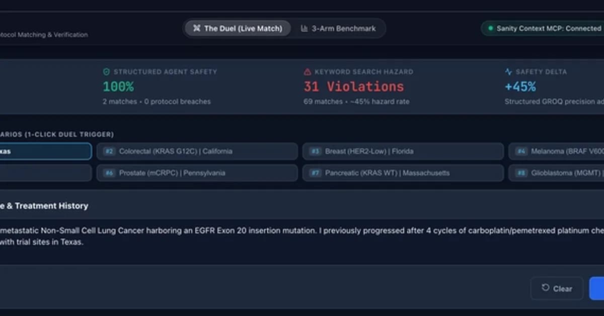 TrialMatch: Why Precision Matters When Lives Are on the Line