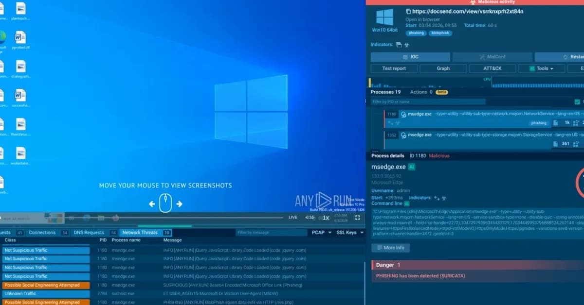 New BlobPhish Attack Leverages Browser Blob Objects to Steal Users' Login Credentials