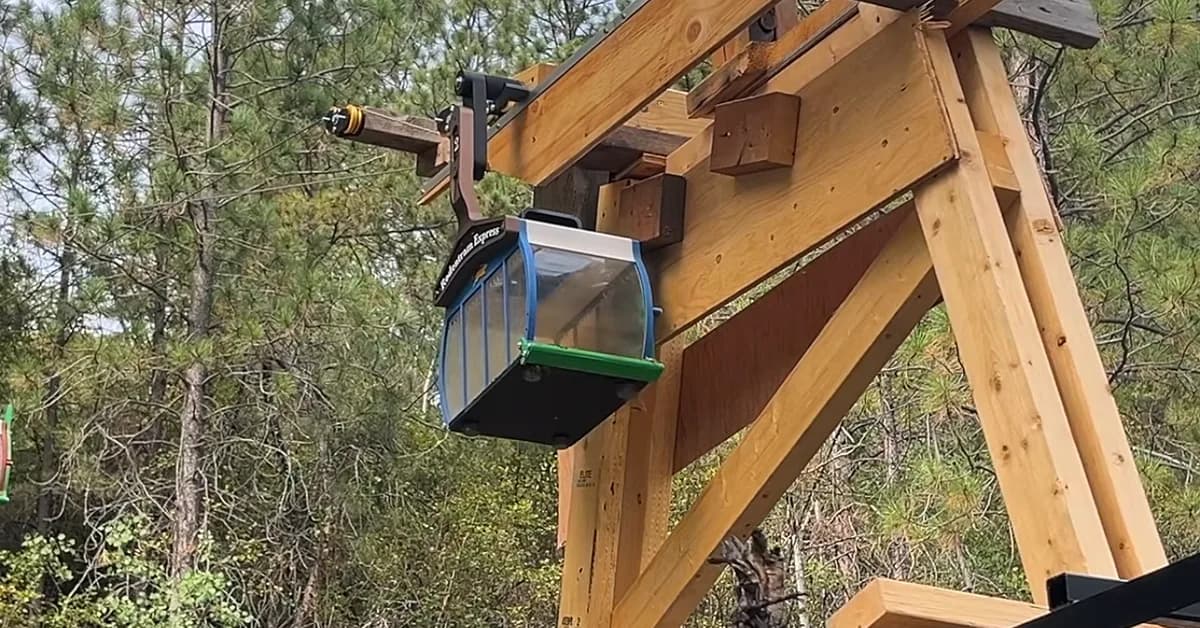 Ski Lift Removes Mice from Chicken Coop
