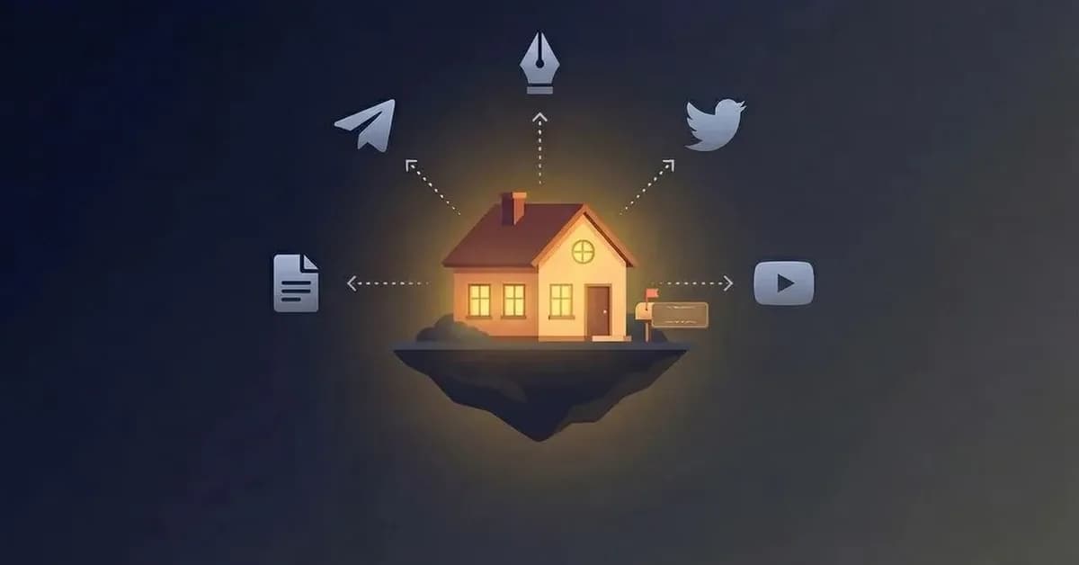 Why I Built My Own Site and Stopped Publishing Only on Other Platforms. The POSSE Principle