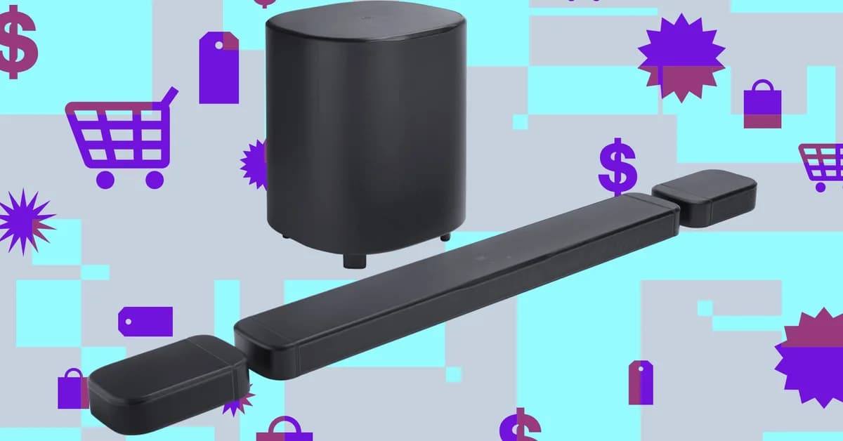 JBL's soundbar with detachable rear speakers is over $300 off
