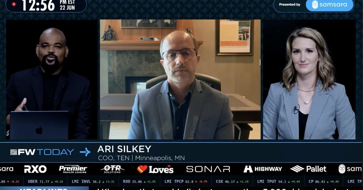 Executives talk tech, port drayage and capacity on FreightWaves Today