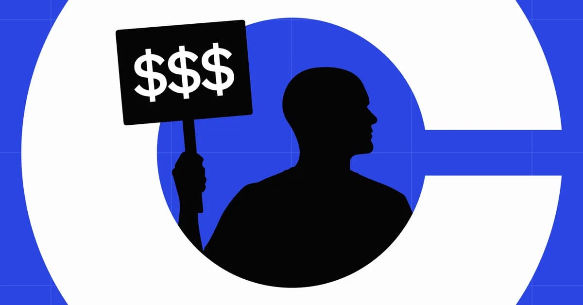 Brian Armstrong sold more stock in 12 months than Coinbase's Q1 loss