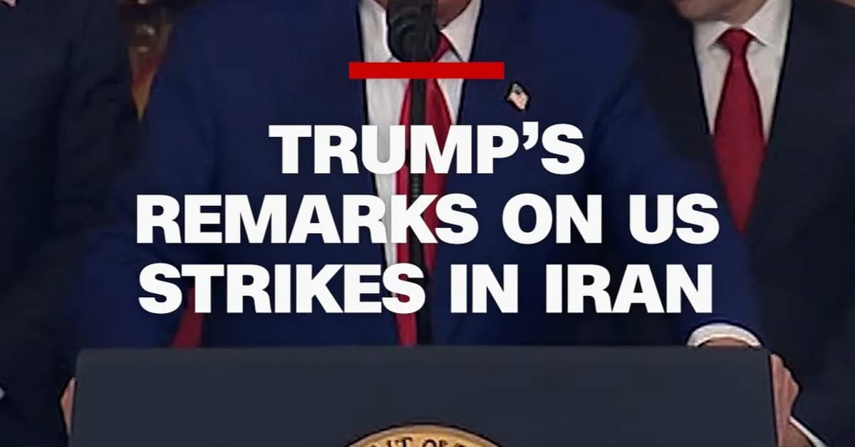 Trump tells Americans that Iran war ending as popularity dips