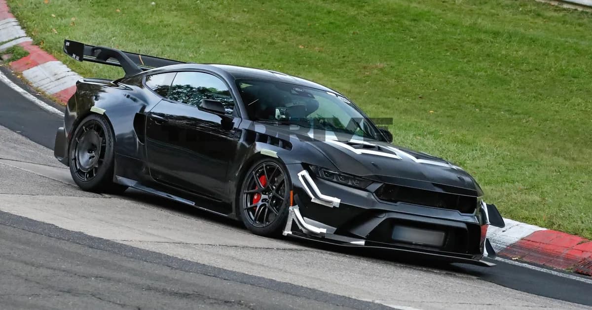 The Ford Mustang GTD Might Have Just Destroyed the Chevy Corvette ZR1X's Nurburgring Lap Record