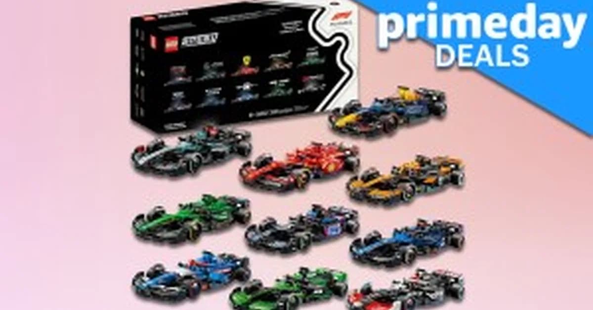 This 10-Car Lego F1 Set Gets Rare Discount For Prime Day