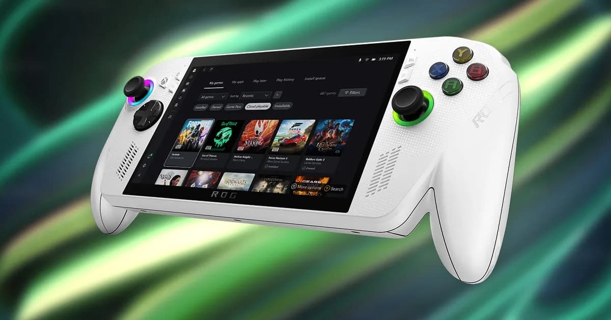 Save 25% Off an Asus ROG Xbox Ally Handheld Gaming PC During Amazon's Resale Prime Day Sale