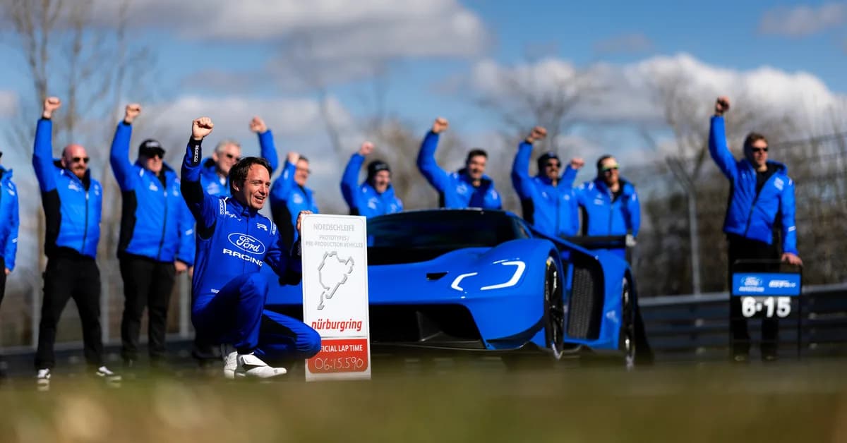 Ford Just Set Another Nurburgring Record-but Not in a Mustang GTD