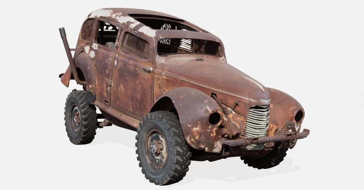 Own a 'Mad Max' Movie Car Extra by Out-Bidding Everyone for This Ratty 1948 Buggy