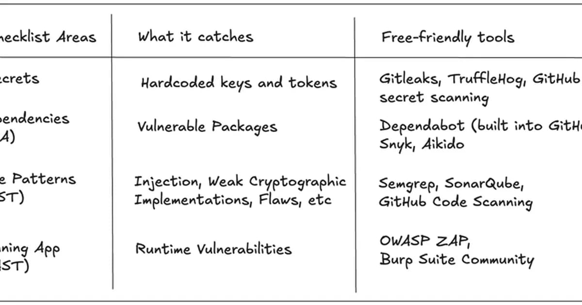 Ship Fast, Ship Safe - The AI-Generated Code Security Checklist