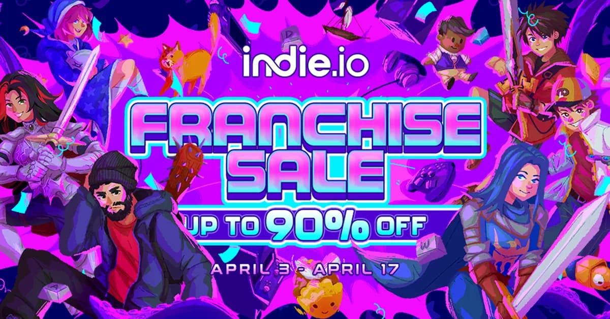 11 Games in the indie.io Franchise Sale on Steam