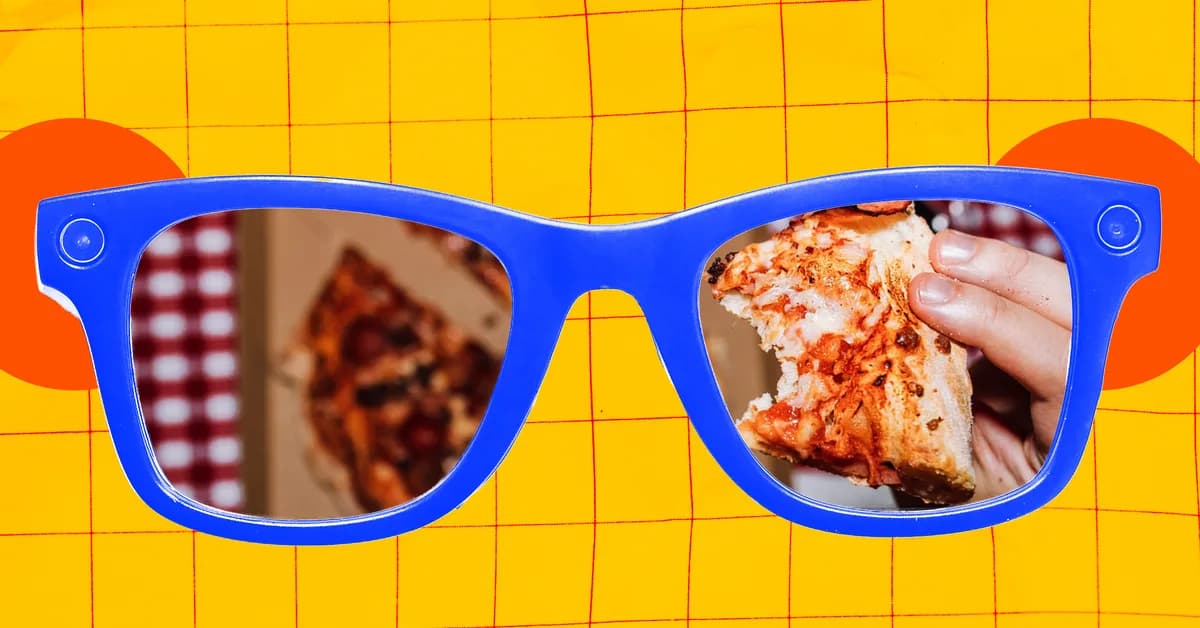 We Can't Even Imagine the Eating Disorders This New Meta Smart Glasses Feature Will Cause