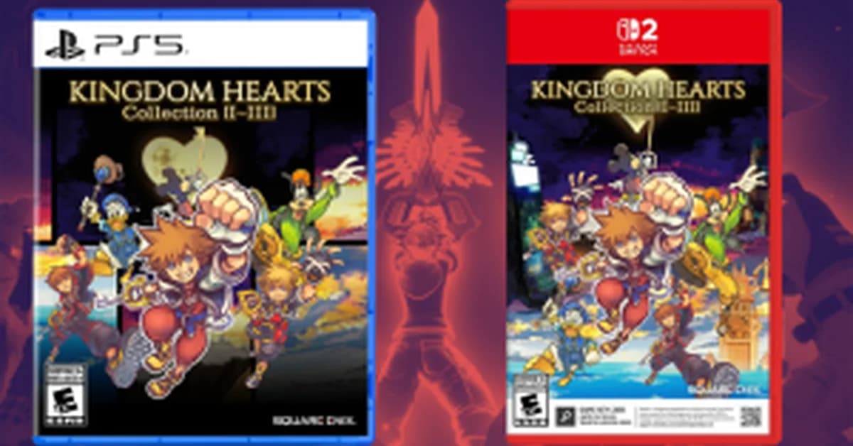 Preorders For Kingdom Hearts Collection I-III