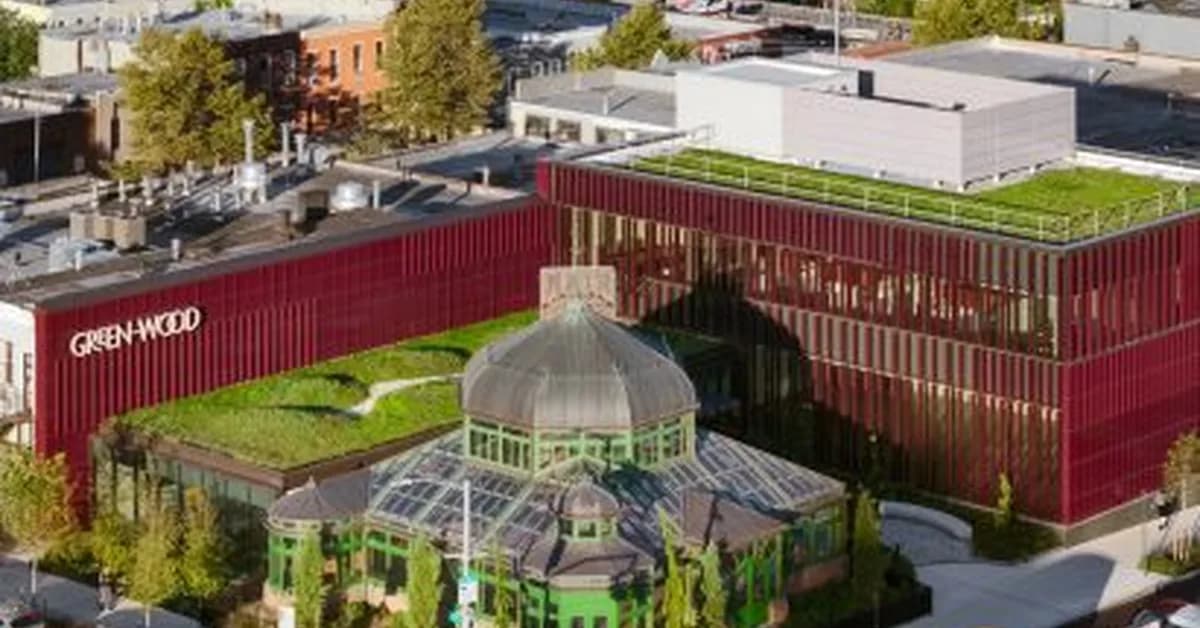 ARO transforms Green-Wood Cemetery greenhouse in New York into welcome centre