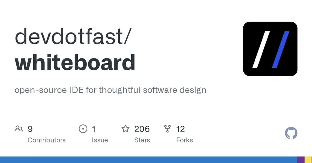 Show HN: Whiteboard (YC W26) - An open-source IDE for thoughtful software design