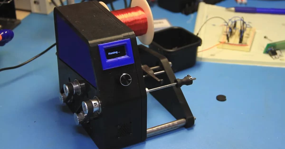 Automatic Coil Winder Takes the Tedium out of Actuators