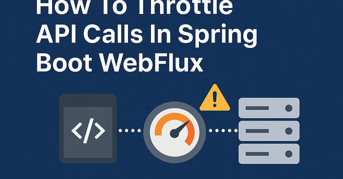 Stop the Traffic Jam: Handling Blocking Calls in Spring Boot WebFlux