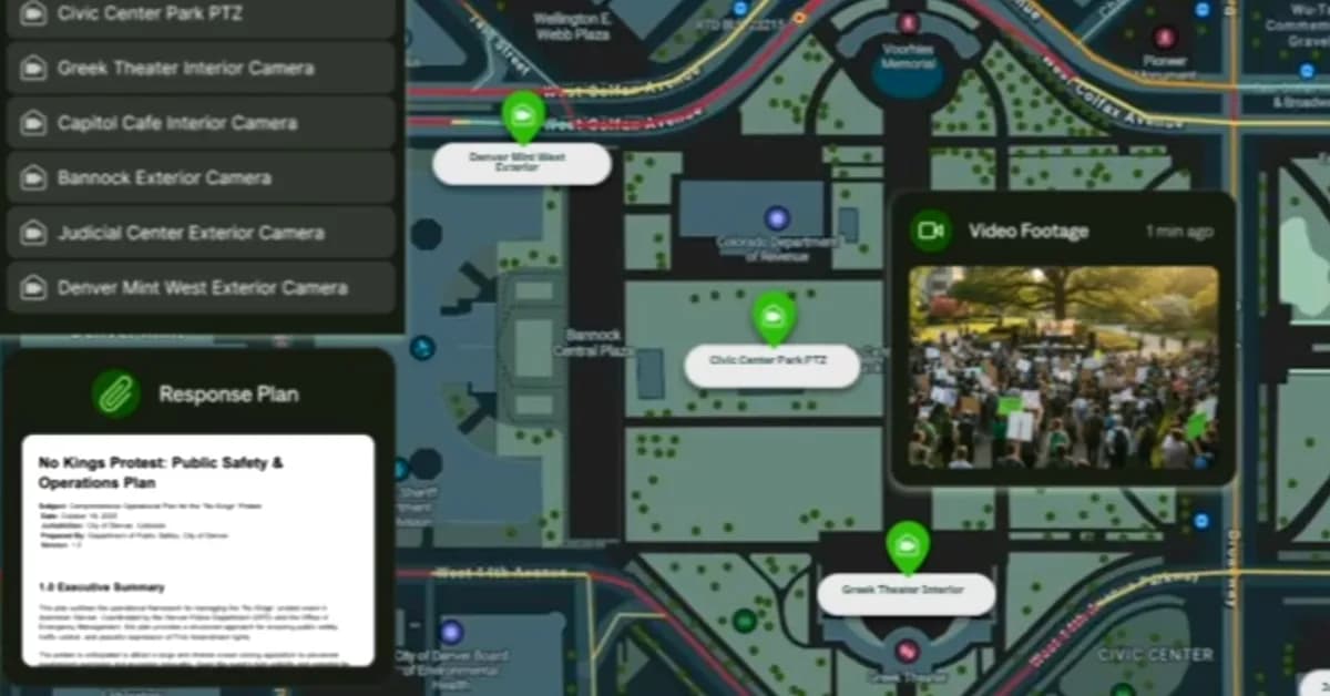 Flock Taught Cops How to Surveil No Kings Protesters