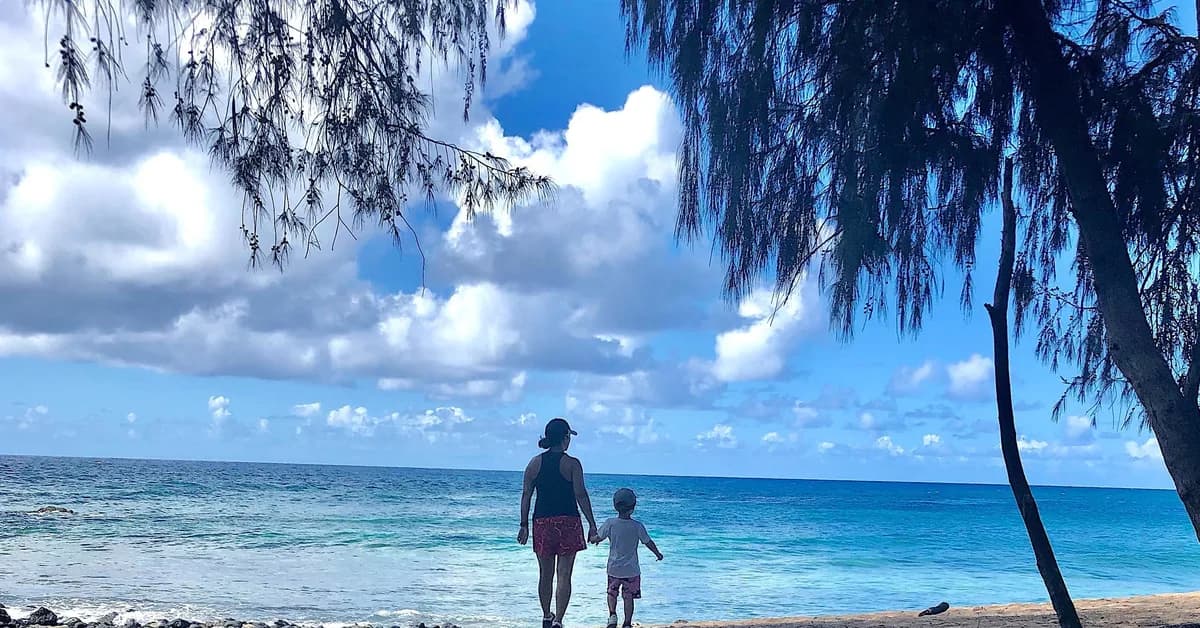 The best part about traveling with my 9-year-old son is showing him a different side of myself