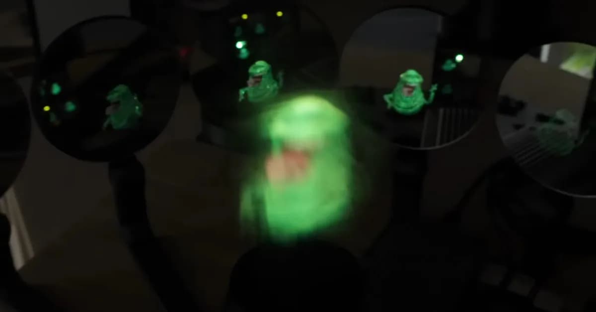 Mist, Mirrors, Laser : Multi-view 3D Projection