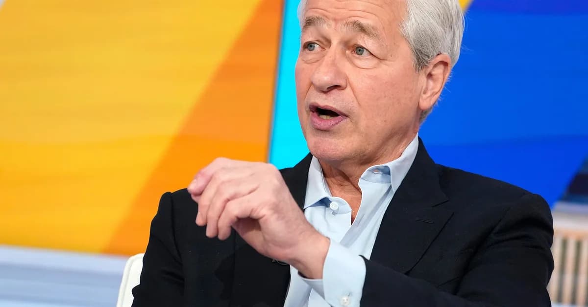 Jamie Dimon shared a key career lesson he's 'learned and relearned' - don't make big decisions on Fridays