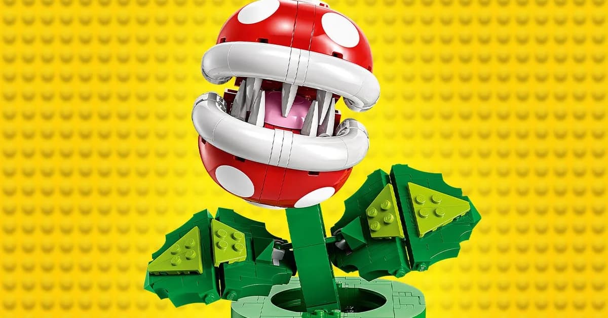 The LEGO Super Mario Piranha Plant Drops to $41.99 After a 30% Discount for Mother's Day