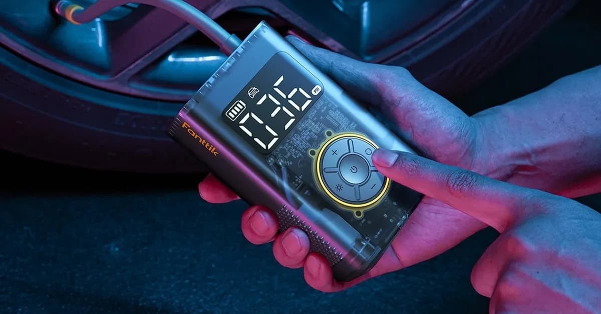 The portable Fanttik X9 Pro tire inflator is down to its best price in months