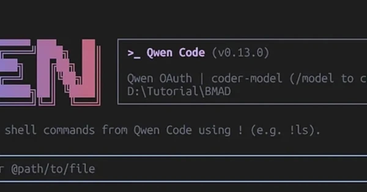 Brainstorming with BMAD and Qwen Code.
