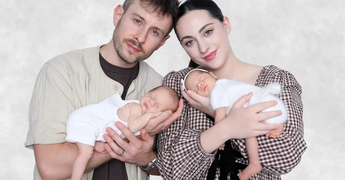 My twins are already TV celebrities. They played 'Baby Jane Doe' on 'The Pitt' at 4 months old.