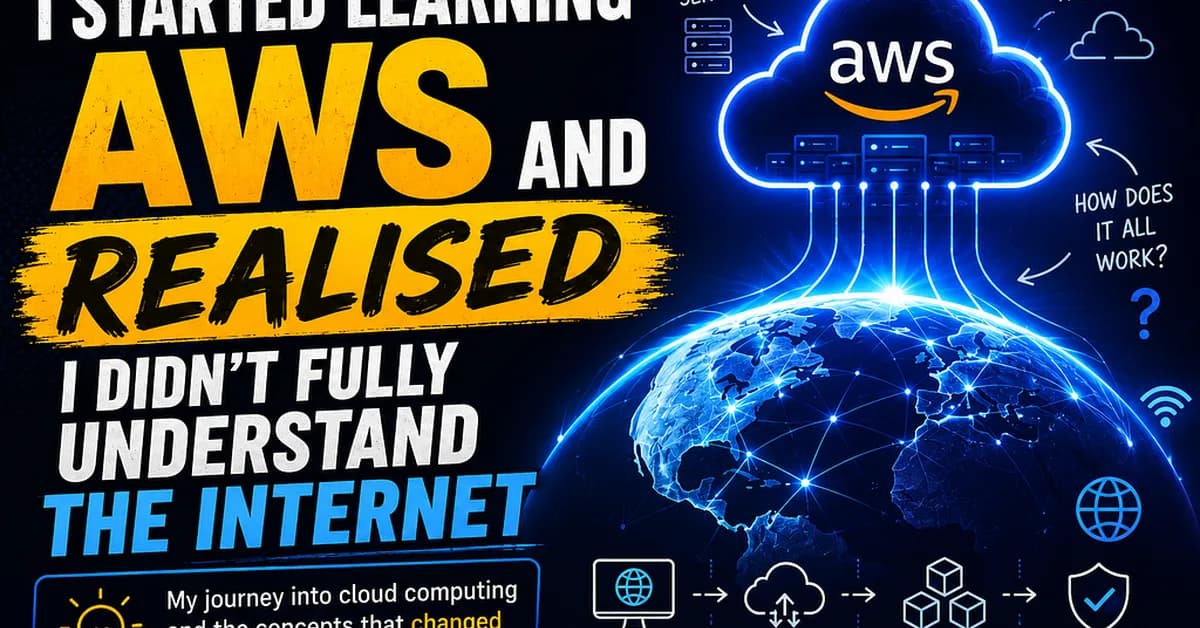 I Started Learning AWS and Realised I Didn't Fully Understand the Internet