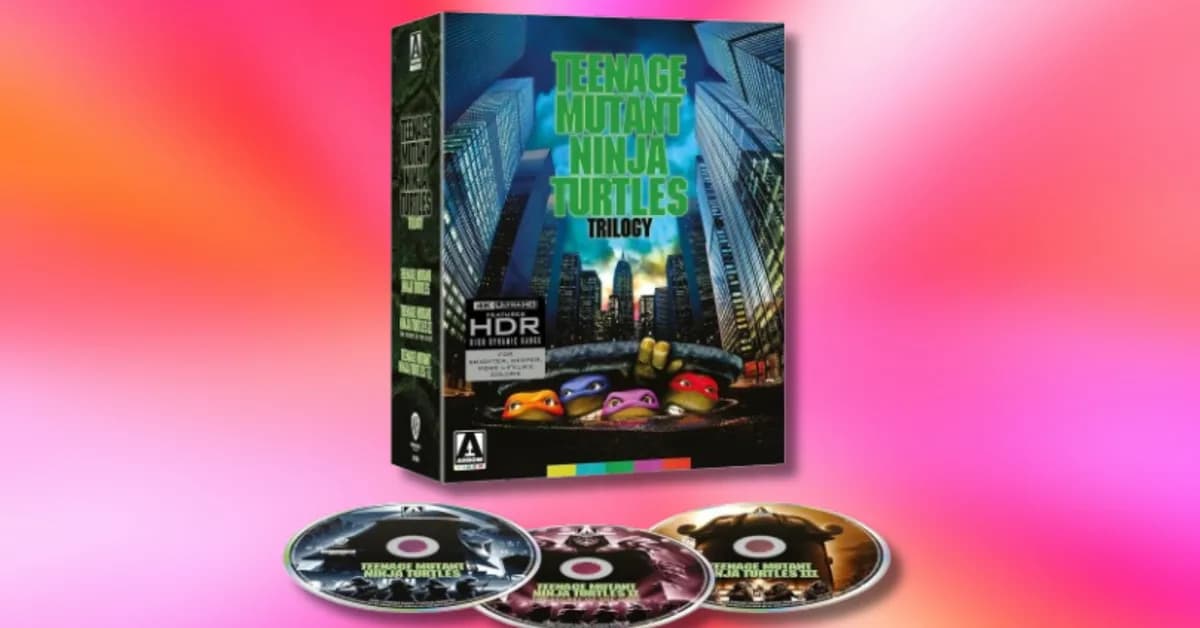 The Teenage Mutant Ninja Turtles Trilogy in 4K UHD Is 50% Off, But the Sale Ends Tonight