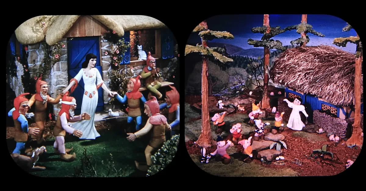 How Did They Make View-Master Slides?
